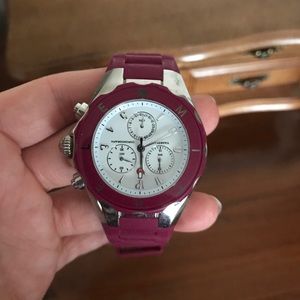 Michele Tahitian jelly bean watch.